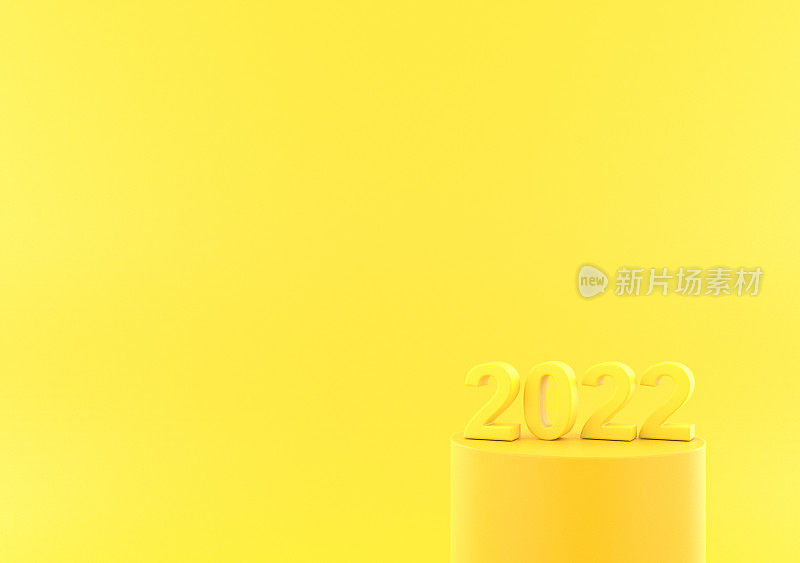 新年2022 3D渲染